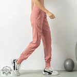 Pleated Slim-Fit Fitness Sports Pants Female Loose-Fit Tappered Trousers Running Pants Casual Quick-Drying Trousers Harem Pants Thin - Quality Home Clothing| Beauty