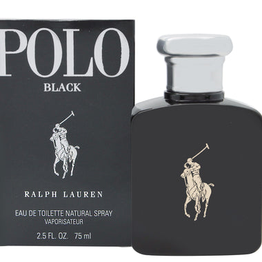 Ralph Lauren Polo Black Eau de Toilette 75ml Spray - Fragrance