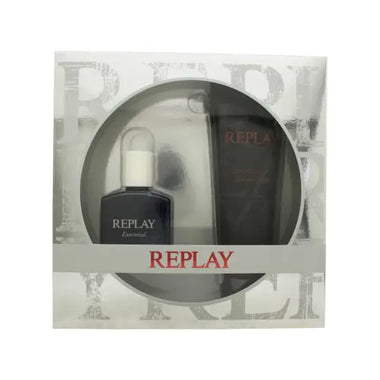 Replay Essential för Honom Presentset 30ml EDT Spray + 100ml Duschgel - Fragrance