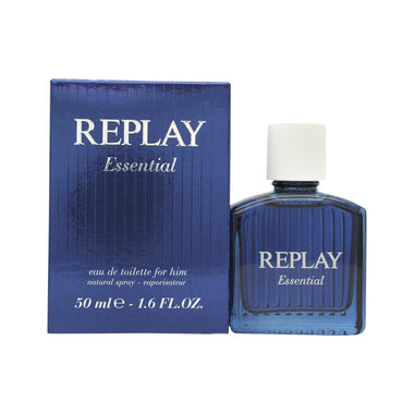 Replay Essential for Him Eau de Toilette 50ml Spray - Fragrance