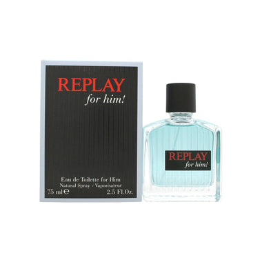 Replay For Him Eau de Toilette 75ml Sprej - Fragrance