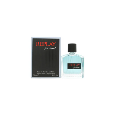 Replay For Him Eau de Toilette 75ml Sprej - Fragrance