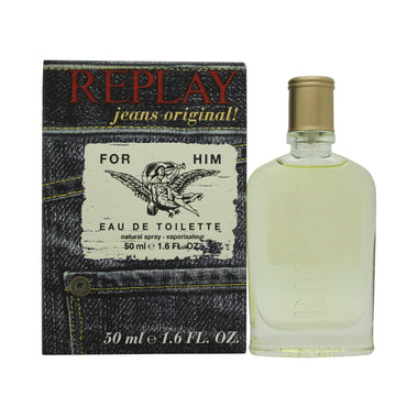 Replay Jeans Original för Honom Eau de Toilette 50ml Sprej - Fragrance