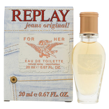 Replay Jeans Original for Her Eau de Toilette 20ml Spray - Fragrance