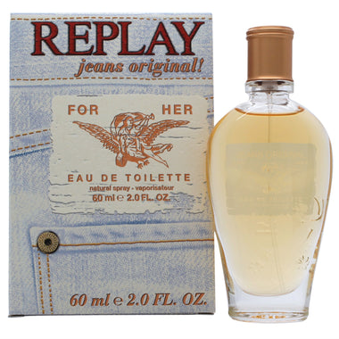 Replay Jeans Original for Her Eau de Toilette 60ml Sprej - Fragrance