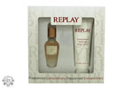 Replay Jeans Original gift set featuring 20ml EDT spray and 100ml body lotion