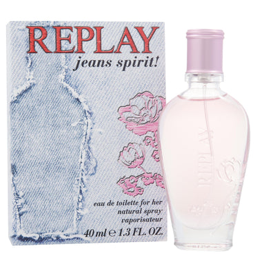 Replay Jeans Spirit! for Her Eau de Toilette 40ml Sprej - Fragrance