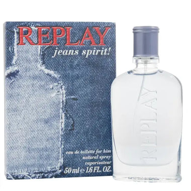 Replay Jeans Spirit! for Him Eau de Toilette 50ml Sprej - Fragrance