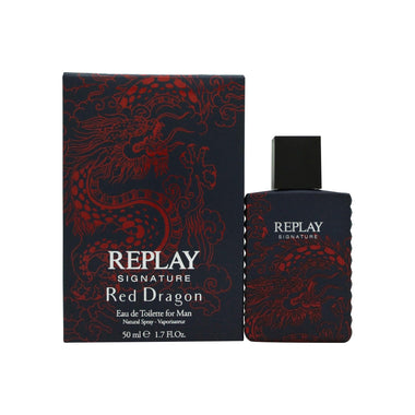 Replay Signature Red Dragon Eau de Toilette 50ml Spray - Fragrance