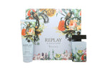 Replay Signature Secret Gift Set 50ml EDT + 100ml Body Lotion - Fragrance