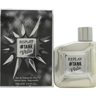 Replay #Tank Plate for Him Eau de Toilette 100ml Sprej - Fragrance