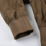 Retro Brown Slim Workwear Jacket - QH Clothing