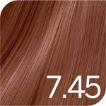 Revlon Revlonissimo Colorsmetique Permanent Hair Color 60ml - 7.45 Medium Mahogany Copper Blonde - Hair Care