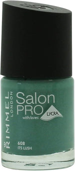 Rimmel Salon Pro Nail Polish 12ml - 608 It’s Lush - Cosmetics