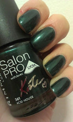 Rimmel Salon Pro With Lycra By Kate Nail Polish 12ml - 361 Acid House - Cosmetics