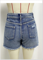 High Waist Sexy Denim Shorts - QH Clothing