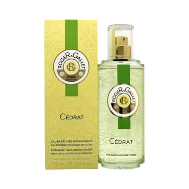 Roger & Gallet Cedrat Wellbeing Fragrant Water 100ml Spray - Quality Home Clothing | Beauty