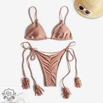 Sexy Boho Rope Bikini Swimsuit - QH Clothing