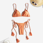 Sexy Boho Rope Bikini Swimsuit - QH Clothing