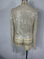 Sequin Cardigan: Autumn Chic - QH Clothing