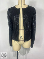 Sequin Cardigan: Autumn Chic - QH Clothing