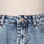 "Ruffled Denim Shorts – Summer Chic" - QH Clothing