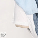 "Ruffled Denim Shorts – Summer Chic" - QH Clothing