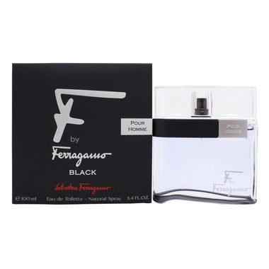 Salvatore Ferragamo F by Ferragamo Black Eau de Toilette 100ml Spray - QH Clothing | Beauty