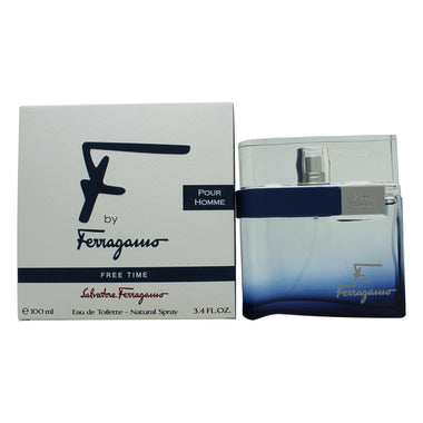 Salvatore Ferragamo F by Ferragamo Free Time Eau de Toilette 100ml Sprej - Fragrance