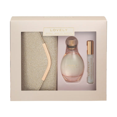 Sarah Jessica Parker Lovely You Gift Set 100ml EDP + 10ml EDP + Bag - Fragrance