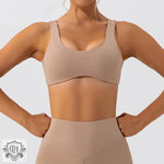 Spring Summer Nude Feel Yoga Clothes Tight Sports Underwear Women's Training Running Quick Drying Workout Yoga Bra - Quality Home Clothing| Beauty