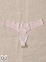 Seamless T-Back Nude Feel Thong - QH Clothing