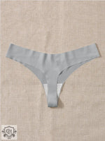 Seamless T-Back Nude Feel Thong - QH Clothing