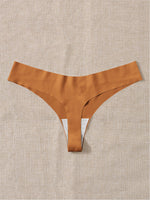 Seamless T-Back Nude Feel Thong - QH Clothing