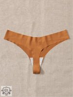 Seamless T-Back Nude Feel Thong - QH Clothing