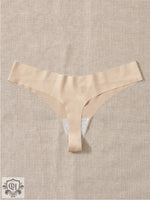 Seamless T-Back Nude Feel Thong - QH Clothing