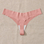 Seamless T-Back Nude Feel Thong - QH Clothing