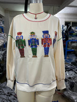 Sequin Christmas Sweater Top - QH Clothing