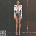 Sequin Jacket & Skirt Set - Clothing