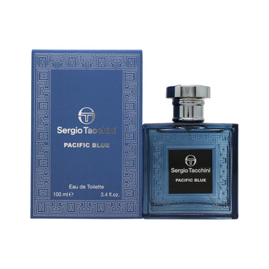 Sergio Tacchini Pacific Blue Eau de Toilette 100ml Spray - Fragrance