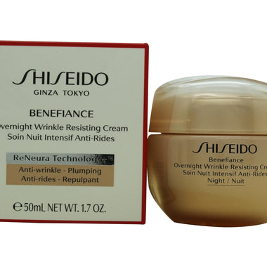 Shiseido Benefiance Över Natten Rynkor Resisting Kräm 50ml - Skin Care