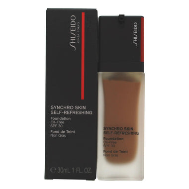 Shiseido Synchro Skin Self-Refreshing Foundation SPF30 30ml - 450 Copper - QH Clothing | Beauty