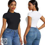 Women Clothing Sexy Solid Color Bottoming Shirt - Quality Home Clothing| Beauty