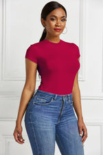 Women Clothing Sexy Solid Color Bottoming Shirt - Quality Home Clothing| Beauty