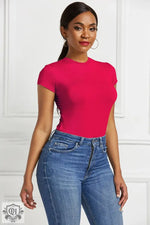 Women Clothing Sexy Solid Color Bottoming Shirt - Quality Home Clothing| Beauty