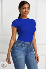 Women Clothing Sexy Solid Color Bottoming Shirt - Quality Home Clothing| Beauty