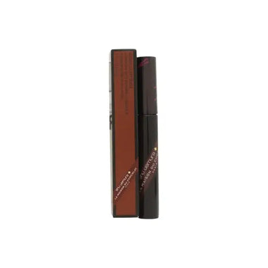 Brown and black Shu Uemura La Maison Du Chocolat Brow & Lash Mascara tube with metallic text