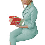 Side Split Trouser Suit - Clothing