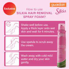 Silkia Hair Removal Spray Foam - Hair Care