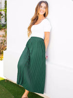 Spring Summer Elastic Waist Pleated Front Buckle Casual Package Hip Mid Skirt - Quality Home Clothing| Beauty